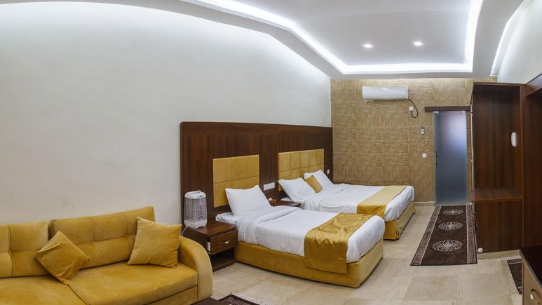 اتاق سه تخته 2 هتل ساحل طلایی قشم